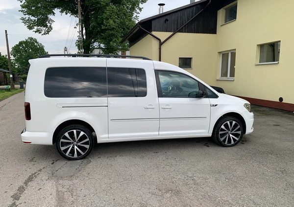 Volkswagen Caddy cena 76000 przebieg: 130452, rok produkcji 2018 z Pszczyna małe 466